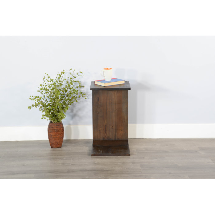 Gracie Oaks Andrew Solid Wood Top C Table End Table & Reviews Wayfair